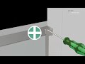 Video: Mampara frontal Pavia 1 hoja corredera + 1 hoja fija para ducha de Kassandra con diferentes acabados