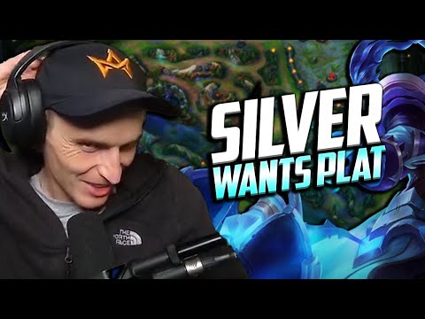 He's silver now, but can he make it to plat next season? LoL Coaching