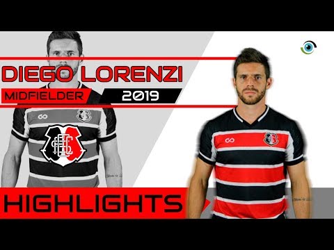 Diego Lorenzi - Meia/Midfielder - Santa Cruz - 2019