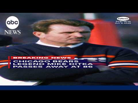 Chicago Bears legend Mike Ditka passes away at 86