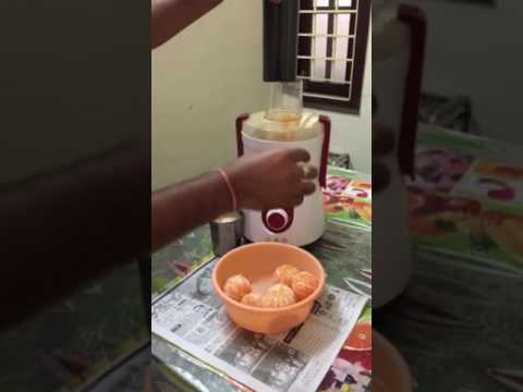 Best Orange Juice with Philips Juicer HL7705