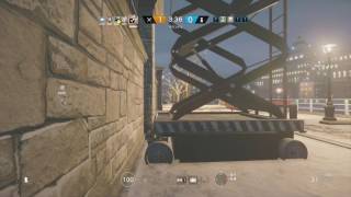 レインボーシックスシージ　＃24　ハイエナ１人旅　ミュート練習中
