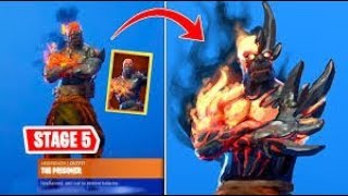 UNLOCK Secret Stage 5 PRISONER SKIN!! LOCATION FIRE KING KEY STAGE 5 Fortnite