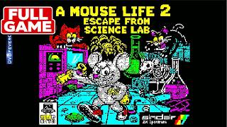 A MOUSE LIFE 2: ESCAPE FROM THE SCIENCE LAB COMPLETE WALKTHROUGH - 48K/128K ZX Spectrum 2026 game!