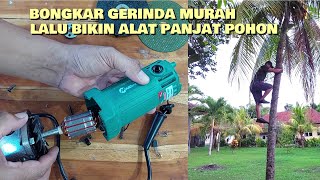 Download lagu With the Mailtank SH05 Cheap Grinder Make a Simple Coconut Tree Climbing Tool mp3 Download lagu With the Mailtank SH05 Cheap Grinder Make a Simple Coconut Tree Climbing Tool mp3