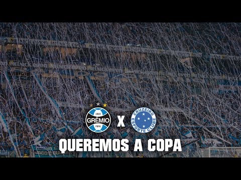 "Geral do Grêmio - Queremos a Copa | Grêmio 1x0 Cruzeiro" Barra: Geral do Grêmio • Club: Grêmio