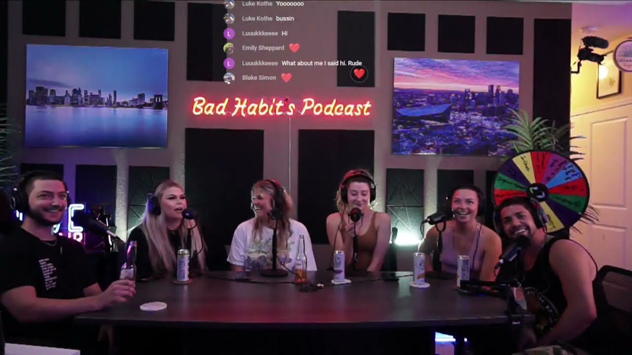 Bad Habits Podcast - Girls Spin The Wheel