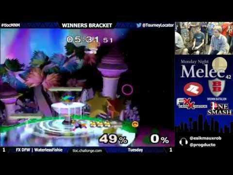 MNM 42 Melee - FX DFW | WaterlessFishie (Fox) vs Tuesday (ICs) - Winners Bracket