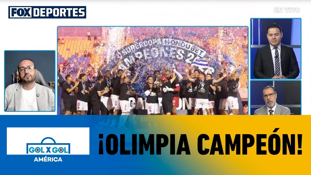 🏆 ¡OLIMPIA CAMPEÓN! | Victoria ante Motagua para conquistar la Supercopa de Honduras | GolXGol