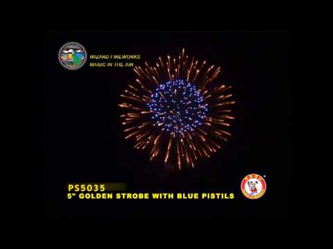 SC125ST01 - 5 INCH SHELL - WIZARD FIREWORKS - PS5035