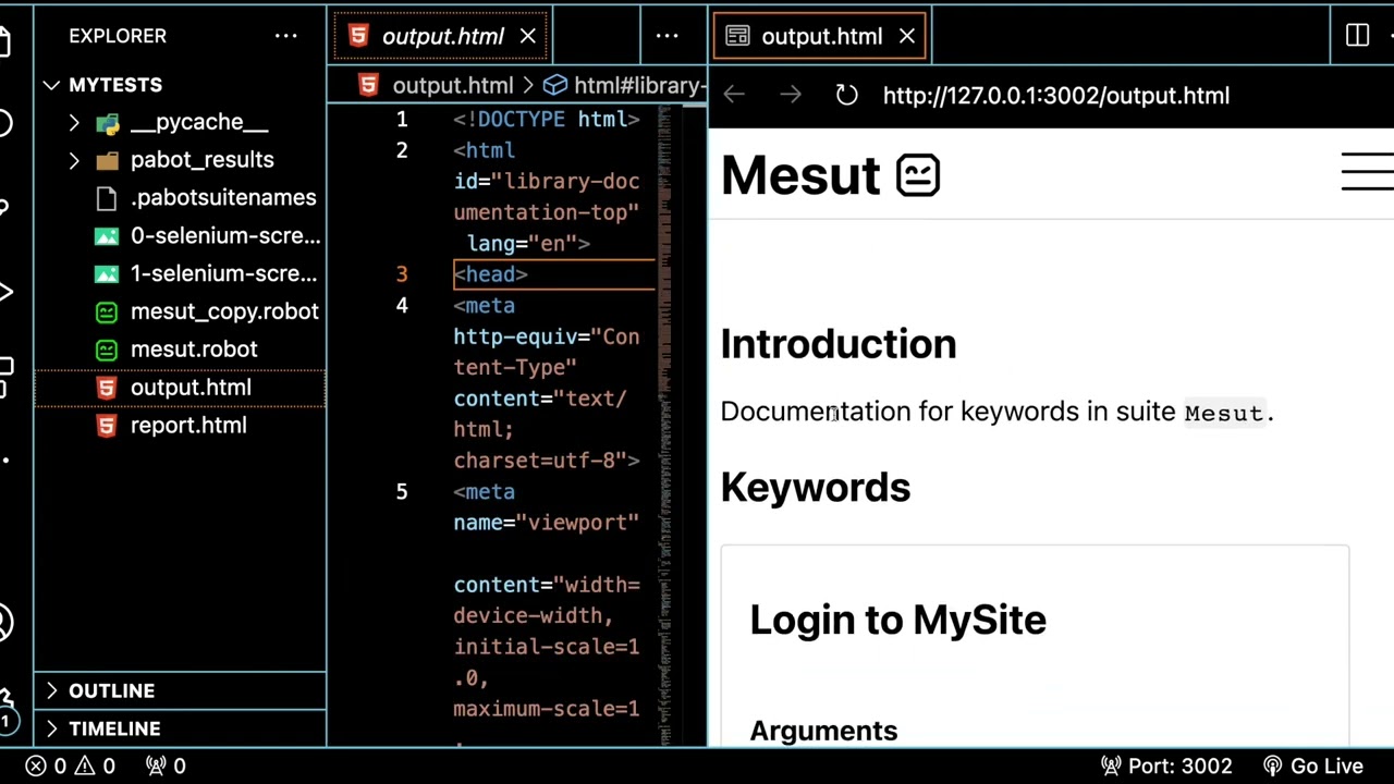 Robot Framework XV: Libdoc - Library Documentation