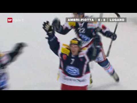 1. Runde 11.09.09 Ambri - Lugano 6 : 3