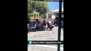 Garry's Mod ragdolls be like: #shorts