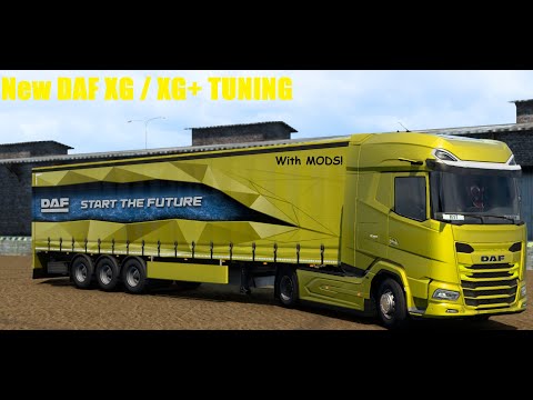 ETS 2 | New DAF XG / XG+ TUNING (with mods!)