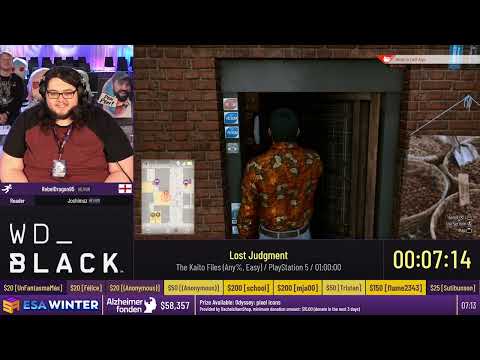 Lost Judgment [The Kaito Files (Any%, Easy)] by RebelDragon95 - #ESAWinter23