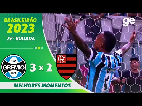 Gols e lances de Grêmio x Flamengo