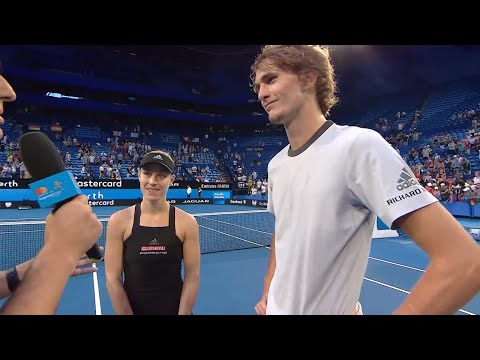 Team Germany on-court interview (RR) | Mastercard Hopman Cup 2019