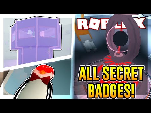 How to get all of the SECRET BADGES in INNOVATION ARCTIC BASE | Roblox