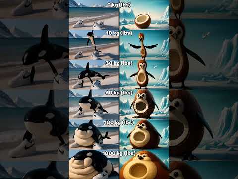 Orcalero Orcala & Penguino Cocosino Weight Evolution | Italian Brainrot