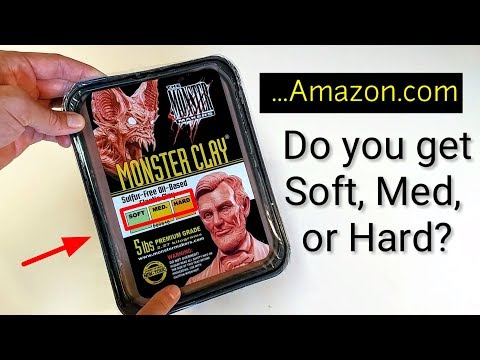 Ordering Monster Clay from Amazon - Is it Soft, Medium, or Hard?