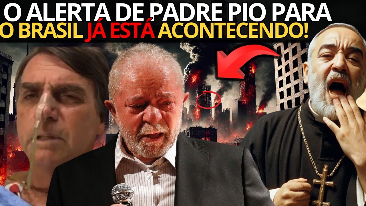 CHOCANTE: O QUE PADRE PIO DISSE SOBRE O BRASIL EM DEZEMBRO VAI TE IMPRESSIONAR!