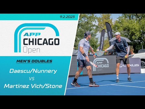 2023 APP Chicago Open | Men's Doubles | Daescu/Nunnery vs. Martinez Vich/Stone