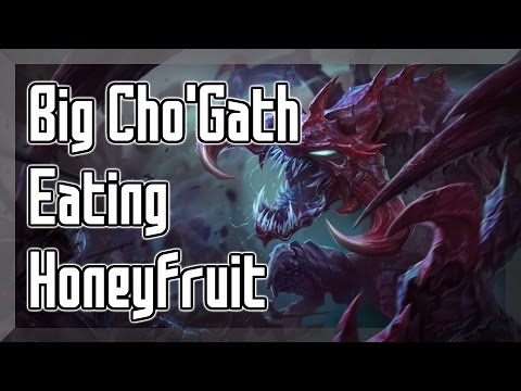 How Many HoneyFruits can 6 Stacks Lvl 16 Elixir of Iron Cho'gath Eat Standing Still?