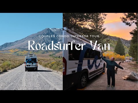 Interior Tour of Roadsurfer Couples Condo Van