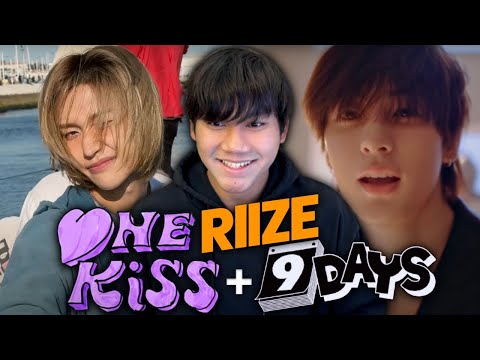 [REACTION] RIIZE 라이즈 'One Kiss' + '9 Days' MV + Honestly Audio