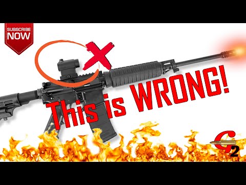 Correct Positioning of Red Dot Sights