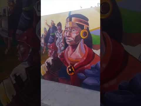 video mural pica 2023 #shorts #muralismo #tarapacá