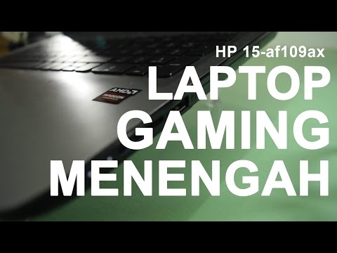 LIAT FITUR Laptop Terjangkau HP 15-AF109ax GAMING MENENGAH - Coba main PES 2016
