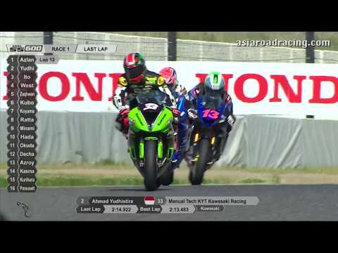 [REPLAY] SuperSports 600cc Race 1 Highlights - ARRC Japan 2018