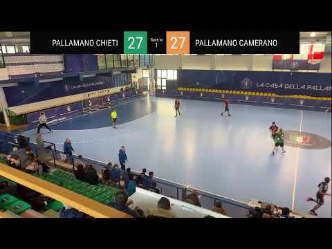 SERIE B GARA 5 Pallamano Chieti - Pallamano Camerano