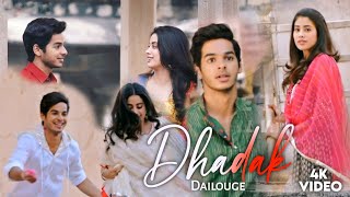 Dhadak ( धड़क ) | Dailouge | 4K Whatsapp Status | Full Screen Aesthetic Video | Shreya Ghoshal
