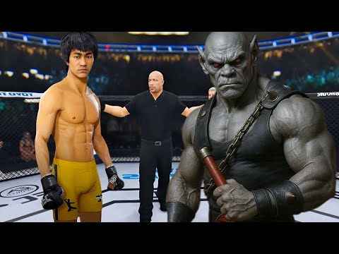 PS5 | Bruce Lee vs. Big Filthy Orc [EA Sport UFC 4]🥊