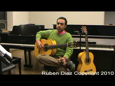 Coordination Exercises by Manuel Lopez Ramos 2 - Flamenco Guitar Lessons Toronto Royal Conservatory