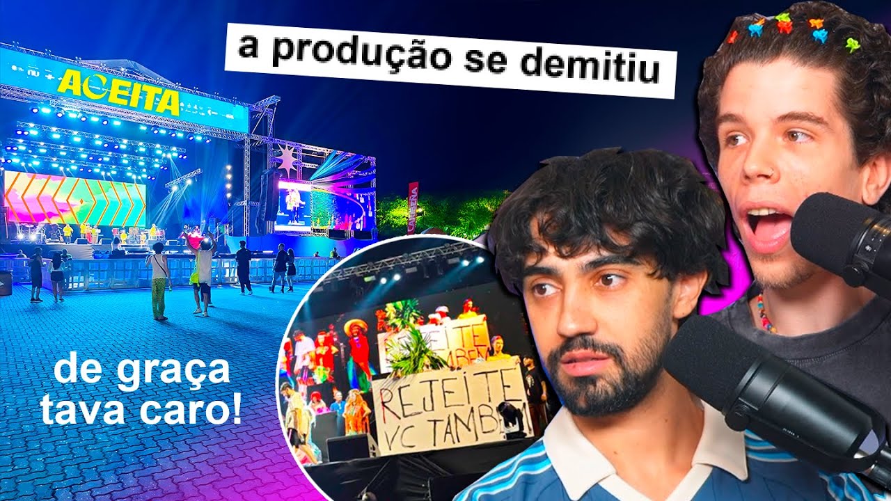 o fiasco do festival LGBT Aceita: protesto no palco, exposed e demissões