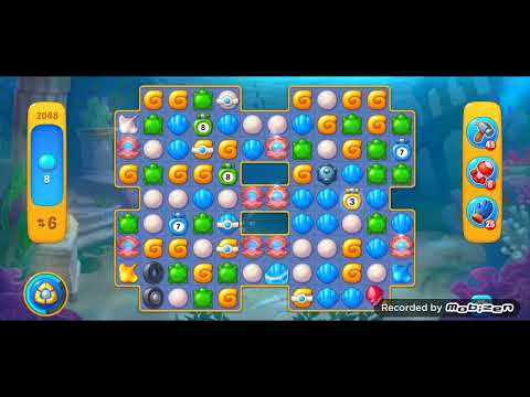 Fishdom level 2048. NOboosters