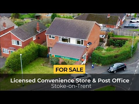 Licensed Convenience Store With Post Office And Living Accommodation For Sale Stoke on Trent