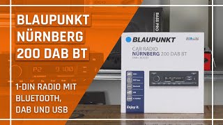 Blaupunkt Radio mit DAB und Bluetooth - Nürnberg - unscheinbar aber alles drin für dein Auto
