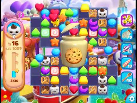 Cookie Jam Blast Level 1059 - NO BOOSTERS 🍪 | SKILLGAMING ✔️