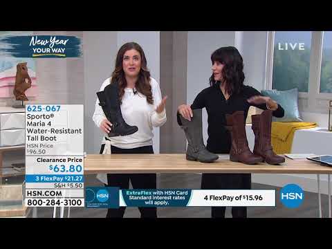 Sporto Maria 4 WaterResistant Tall Boot