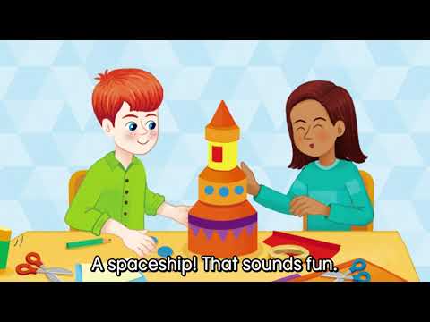 Smart English 2nd Edition 6 Jump Up 2 Song - Paper Spaceship