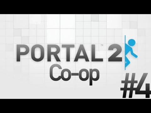 Portal 2 - Co-op Walkthrough: Episode 4 Hard-Light Surfaces Part 1