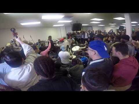 Teddy Campbell Gerald Hayward Nisan Stewart Drum Shed