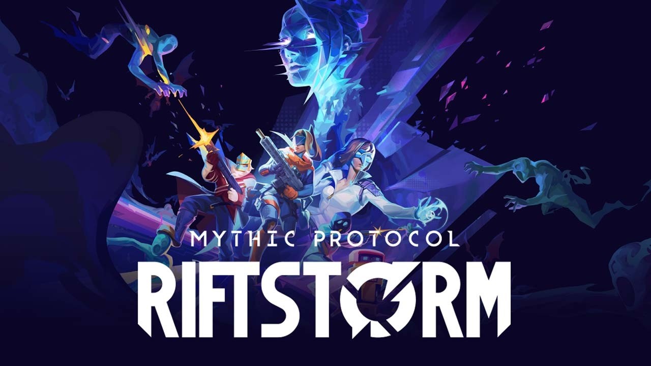 Promotional image showing Weavers battling Mythic entities in a rift zone