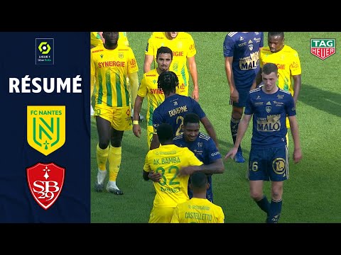 FC Nantes Atlantique 3-1 Stade Brestois 29 Brest 