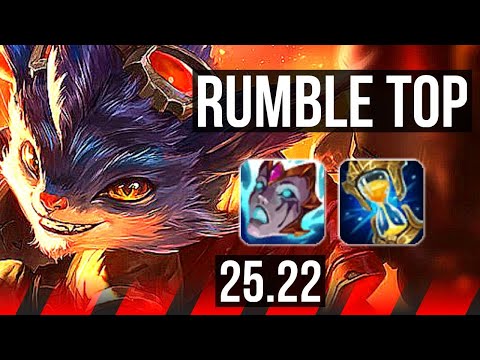 RUMBLE vs RENEKTON (TOP) | 9/2/4 | KR Master | 25.22