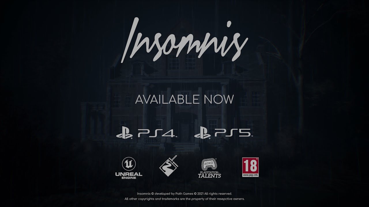 Insomnis – PlayStation 4&5 trailer teaser
